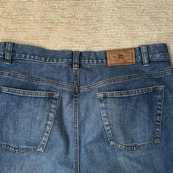 Lauren Jeans Company Straight Leg Jeans, Size 6 - Picture 10 of 10